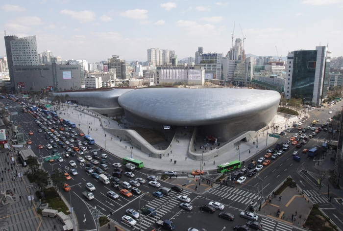 Kultúrne centrum v Soule Dongdaemun Design Plaza
