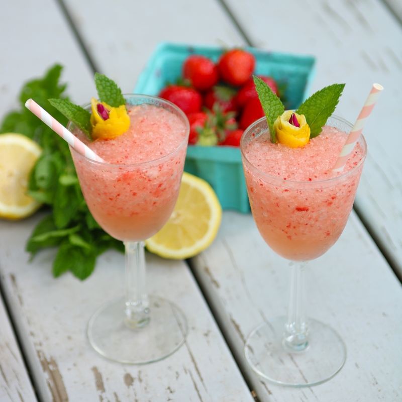 frosé slushie letné osvieženie detox toptrendy.sk