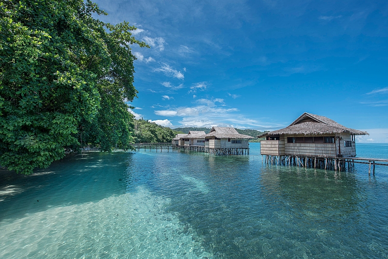 ekorezort nova guinea raja ampat paradise trendy exticka dovolenka toptrendy