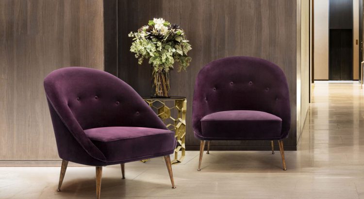 Velvet Armchair Malay by BRABBU 2020 Modern Upholstery Trends 750x410