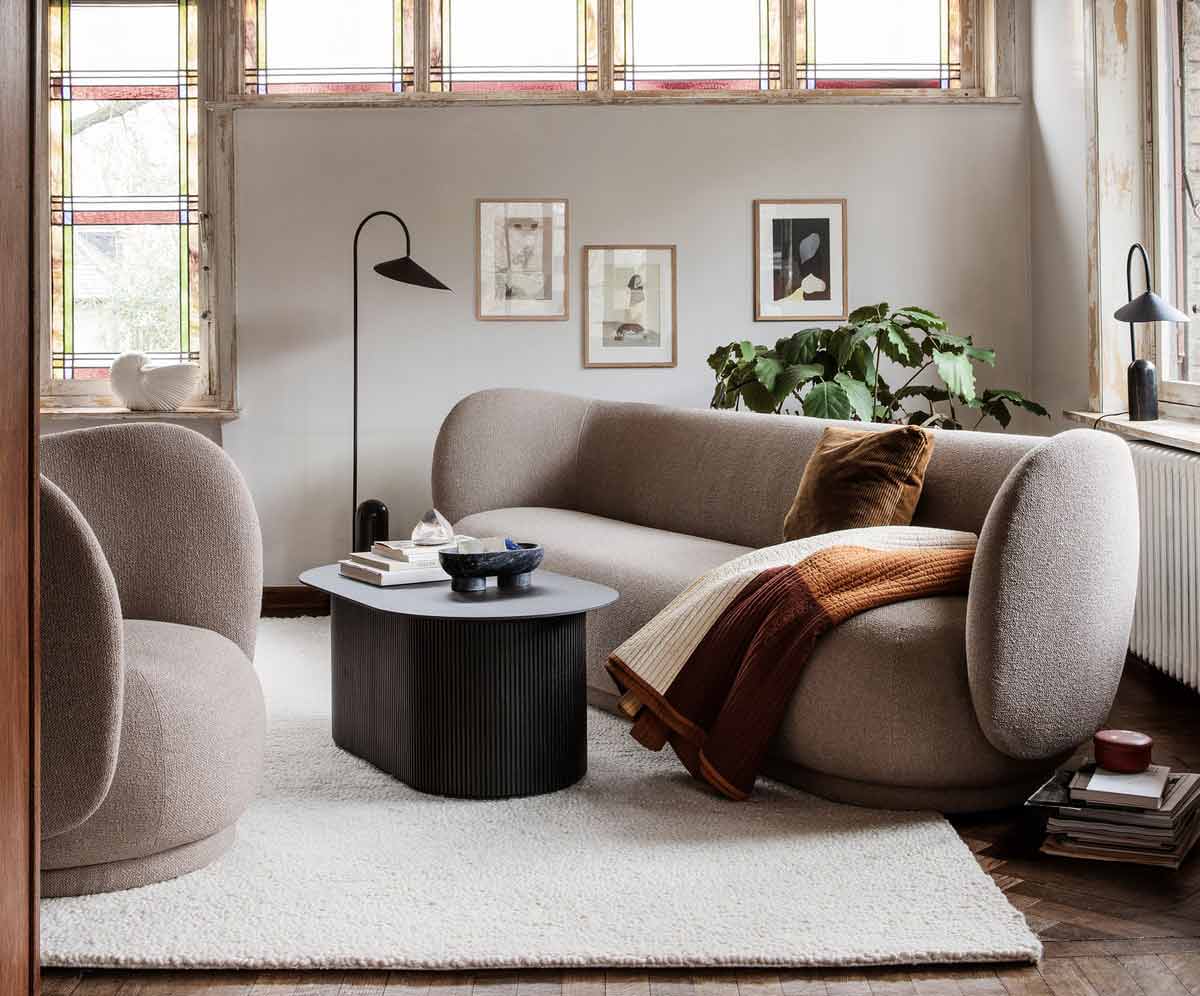 ferm Living Rico Sofa Lounge Chair Situation Studio