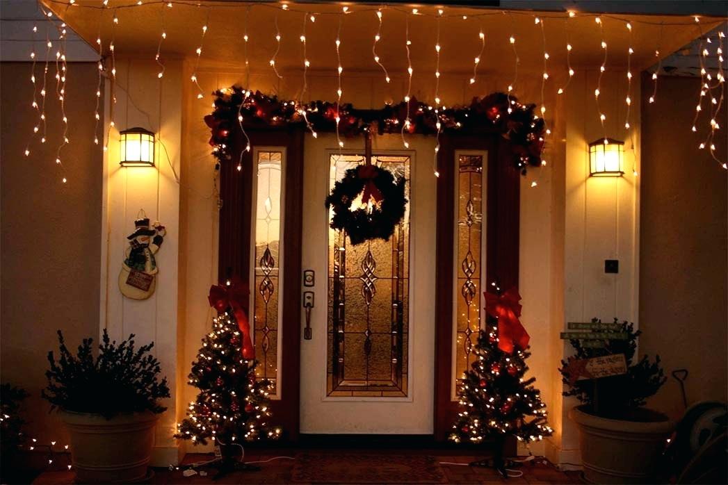 front porch christmas lights lighting ideas