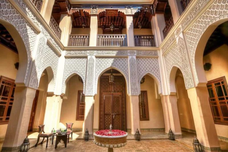 maroko riad architektura styl 1