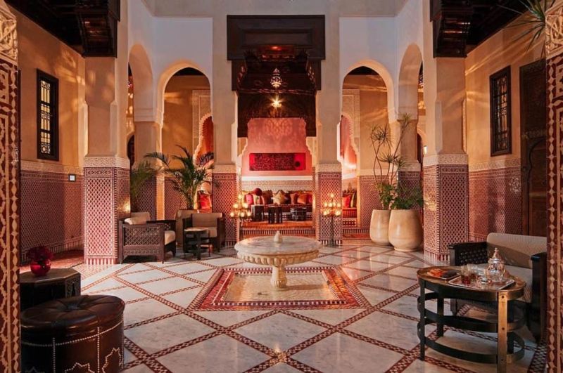 maroko riad architektura styl 2