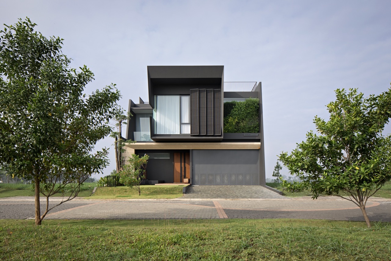 Modern house in Indonesia