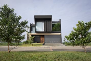 Modern house in Indonesia