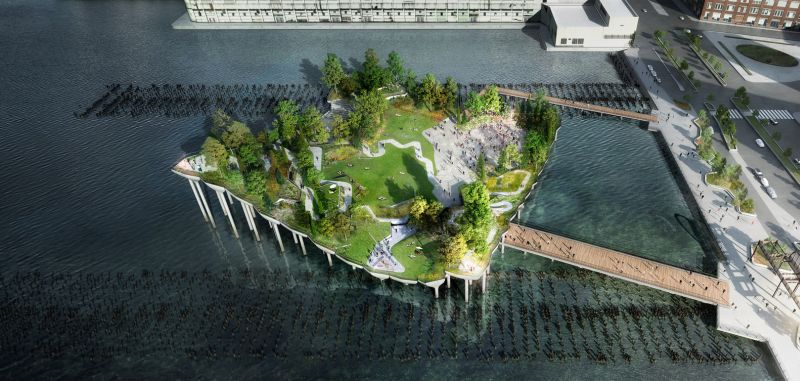 pier 55 little island ny hudson park river 7