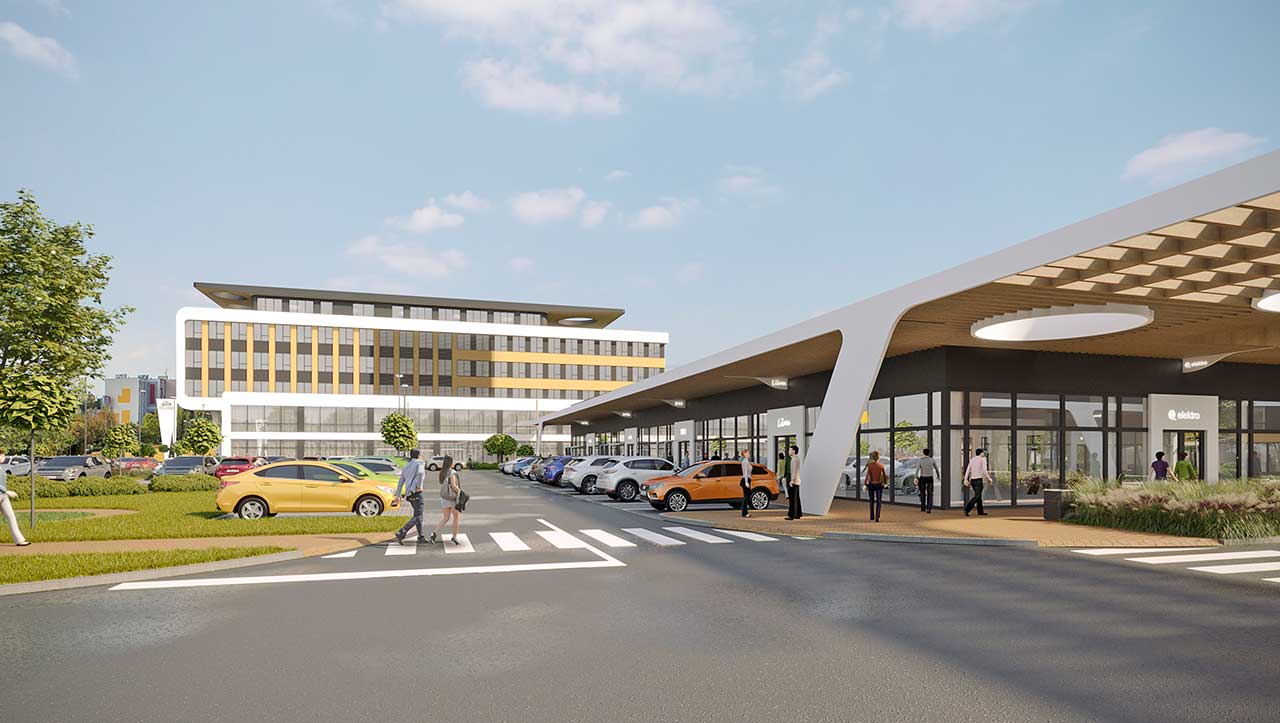 V Trnave vyrastá nadčasové administratívne a obchodné centrum ismont ocisland 3