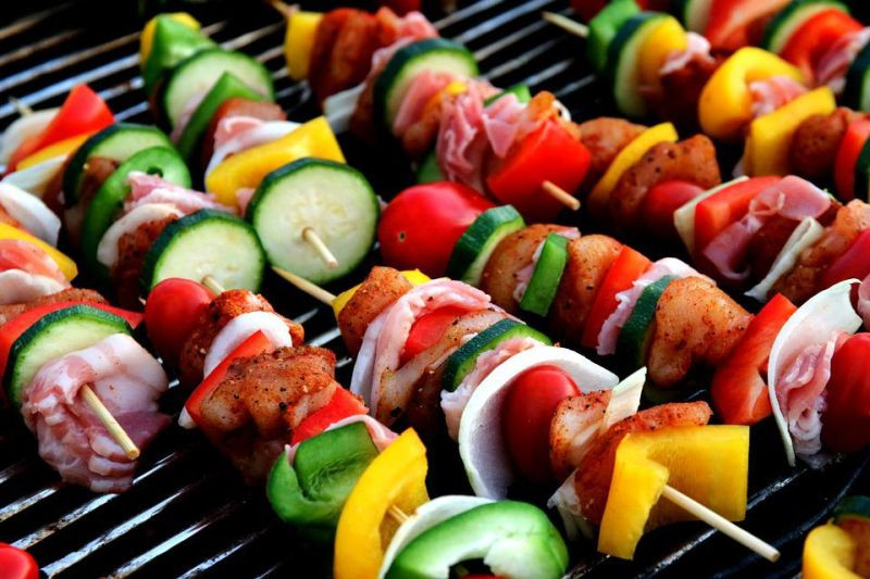 grilovanie barbecue gril maso zelenina leto 2